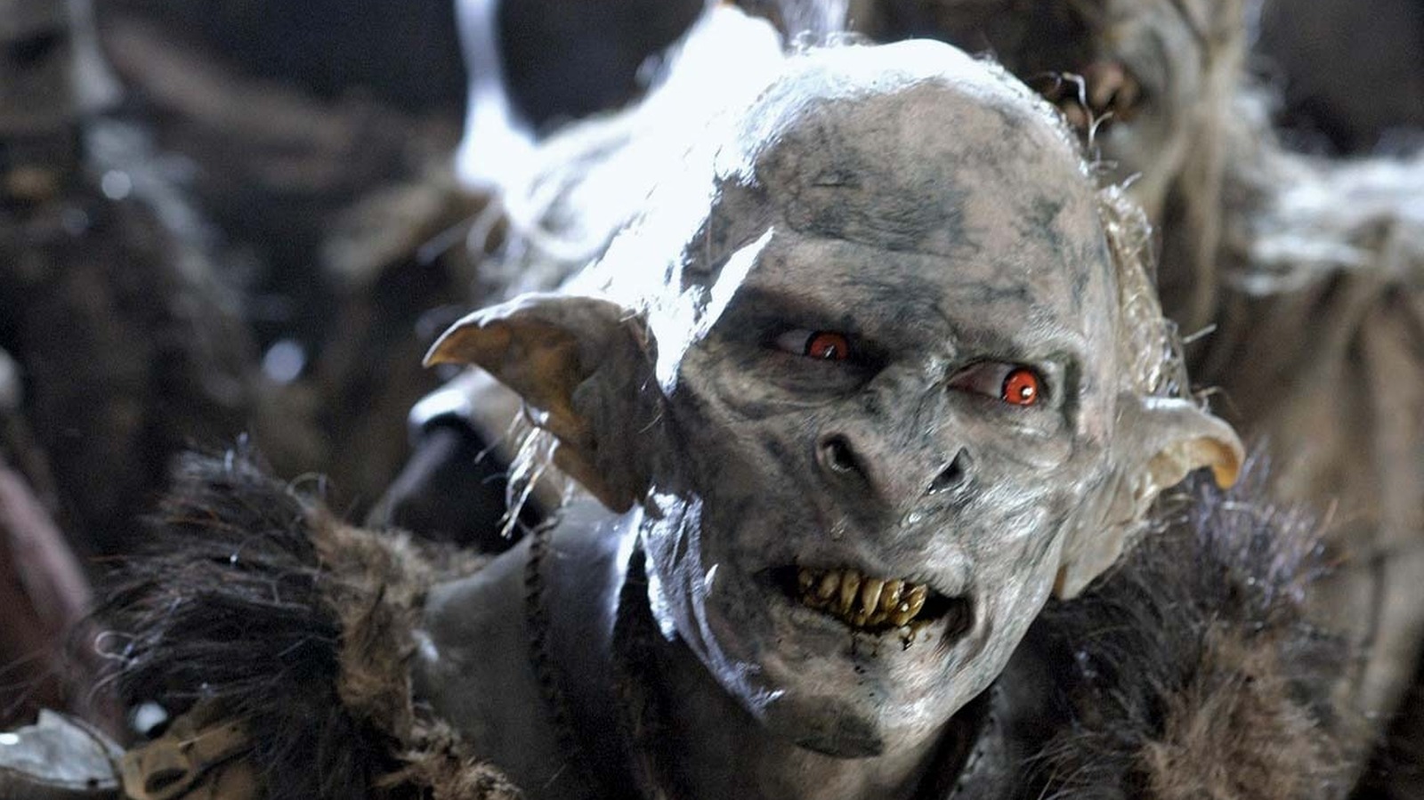 Een orc uit The Lord of the Rings films van Peter Jackson