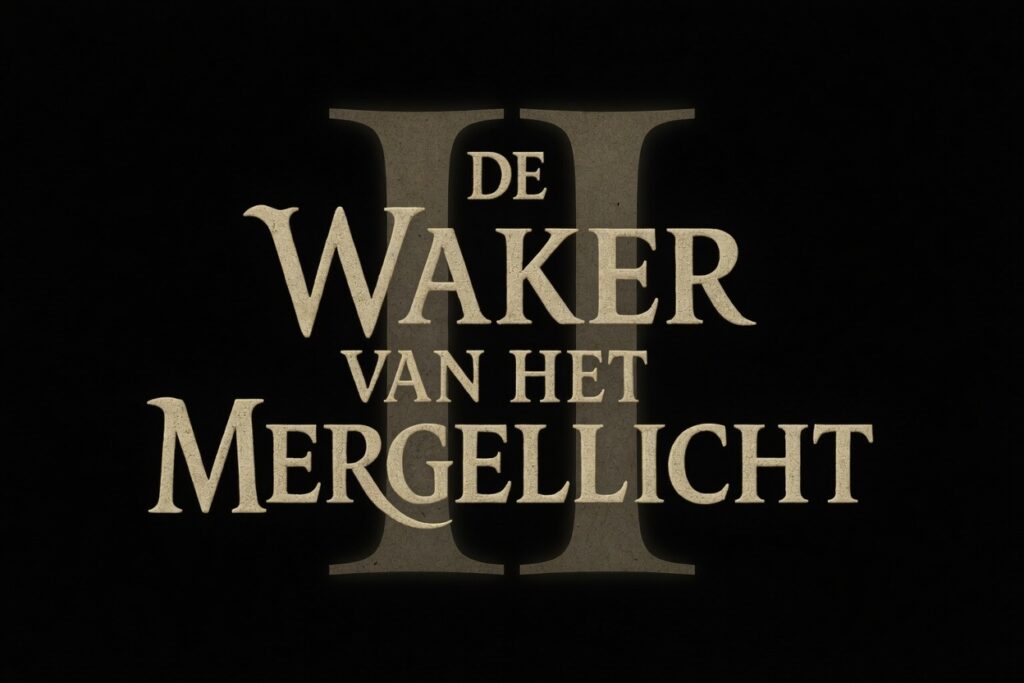 Logo van het tweede deel in de serie van De Waker van het Mergellicht.