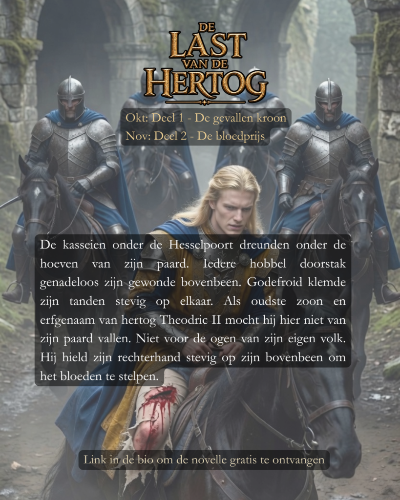 Quote uit De Last van de Hertog: een novelle uit de wereld van De Waker van het Mergellicht.