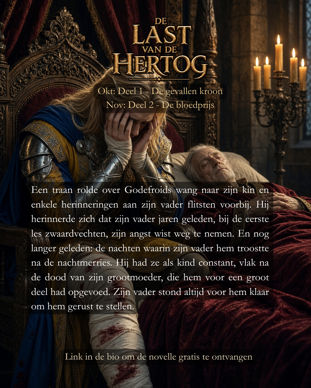 Quote uit De Last van de Hertog: een novelle uit de wereld van De Waker van het Mergellicht.